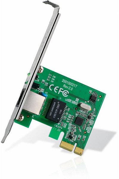 TP-LINK TP-Link network card, PCI-E, 32bit, Gigabit, Realtek RTL8168B, Auto MDI/MDIX