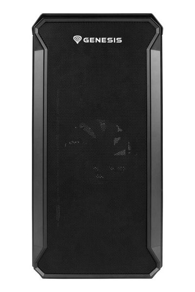 Genesis IRID 503 V2 Mini Tower Case BLACK, Tempered Glass, Expansion Slots 4, Drive Bays: