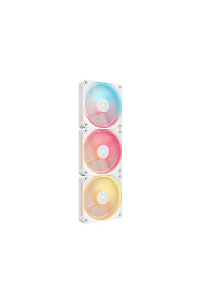 Corsair iCUE LINK LX120 REVERSE 3x120mm RGB Case Fans WHITE