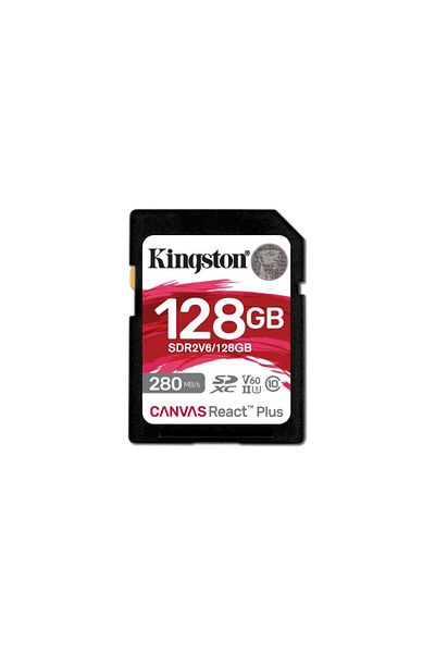 Kingston Card de Memorie SDXC Canvas React Plus Class 10 UHS-II 128GB