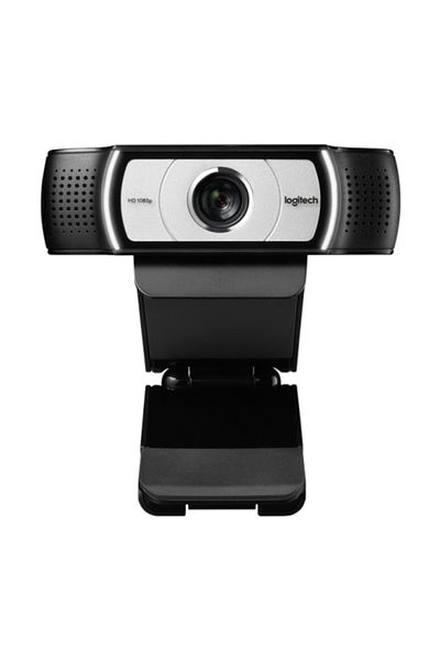logitech C930e HD 1080p webcam, CMOS sensor, video resolution 1920 x 1080 pixels, interface