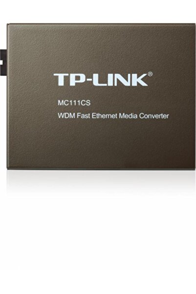 TP-LINK "Omada 10/100 Mbps Rj45 To 100 Mbps Single-Mode Sc Wdm Bi-Directional Fiber Converter Port: 1Ã— 100M
