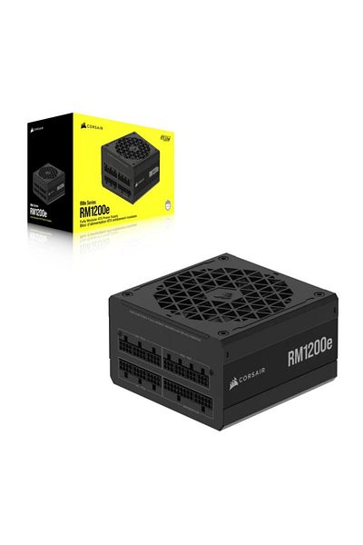 Corsair RM1200e 80+ Gold, Full Modular 1200W, ATX Power Supply