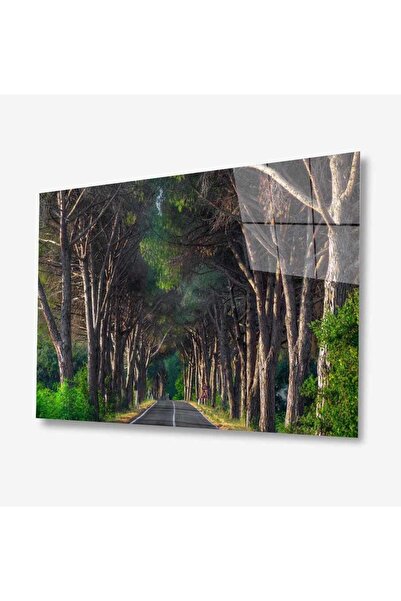 idealizbiz Pictură din sticlă peisaj natură 4 mm sticlă temperată durabilă