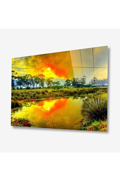 idealizbiz Pictură din sticlă Nature 4 mm Sticlă temperată durabilă