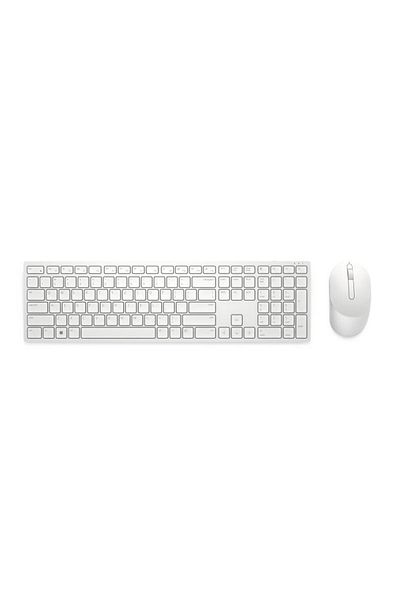 Dell Kit tastatura si mouse KM5221W, wireless, alb