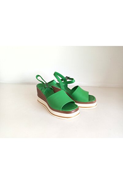 Crista Genuine Leather Platform Women's Sandals