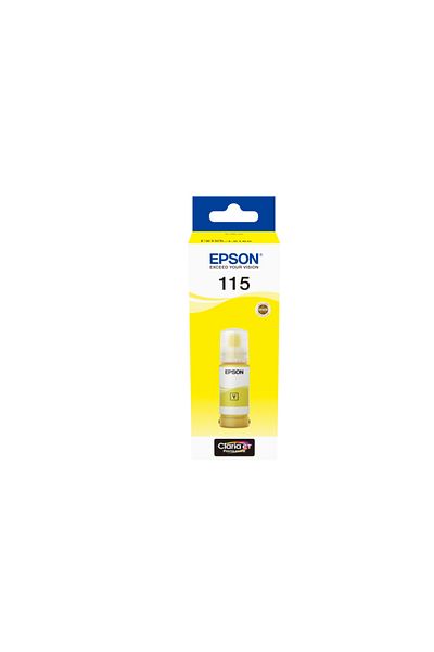 EPSON Ink cartridge 115, yellow, capacity 70ml / 6200 pages, compatible with: EcoTank