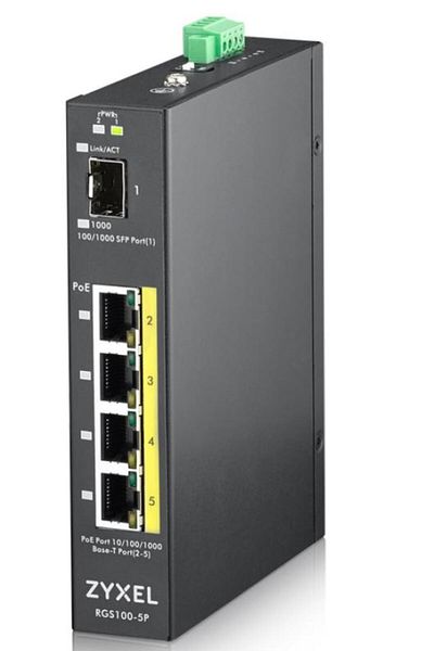 ZyXEL Switch-uri ZYXEL RGS100-5P 5PORT GBE POE SWITCH