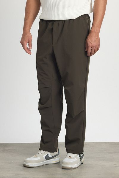 İLKCET MODA Lycra Stretchy Stopper Detail Baggy Trousers