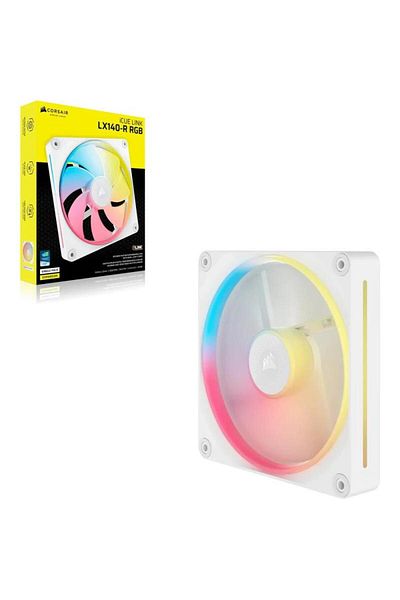 Corsair iCUE LINK LX140-R RGB Case Fan WHITE