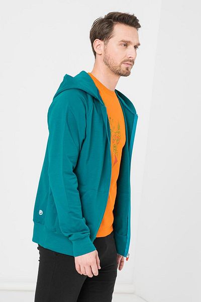 Pegas MEN'S CASUAL COTTON SWEATSHIRT PETROL-XL