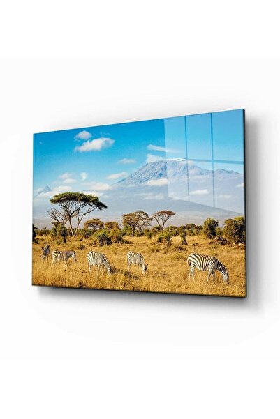 idealizbiz Masa din sticla temperata natura