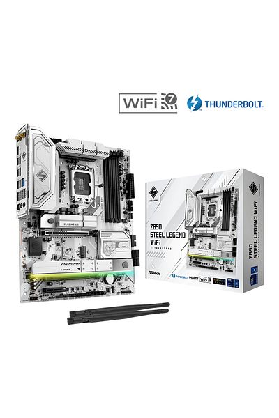 ASROCK Placa de Baza Z890 STEEL LEGEND WIFI LGA1851