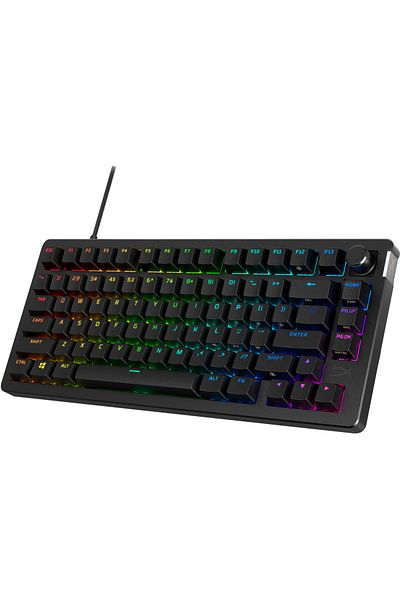HP HyperX Alloy Rise mechanical gaming keyboard, RGB lighting (16,777,216 colors), Hyperx linear s