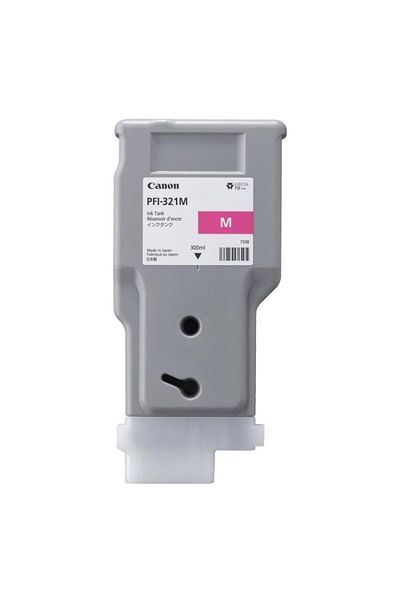 Canon PFI-321M ink cartridge, Magenta, 300ml capacity, for TM-240, TM-340.