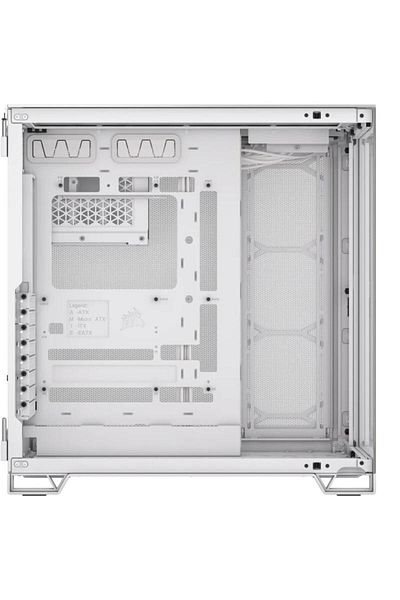 Corsair Carcase CR Case iCUE 6500X RGB Mid-Tower White/S