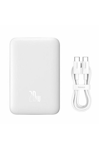 Baseus Baterie extena Magnetic Mini Wireless, 10000mAh, 20W, 2 x USB Type-C output/input, 15W w