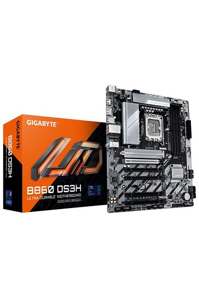 Gigabyte Placa de Baza B860 DS3H LGA1851, 4x DDR5, 1x HDMI 1x DP, 1x PCIE 5.0 x16 4x PCIE 4.0 x