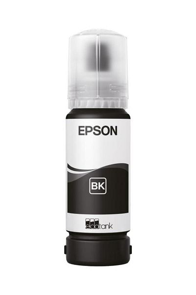 EPSON Ink cartridge 108 Tank, Black, capacity 70ml, for EcoTank L8050.