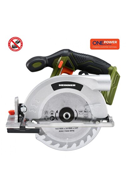 Heinner One power by fierastrau circular 18v 4200rpm (fara baterie si incarca...