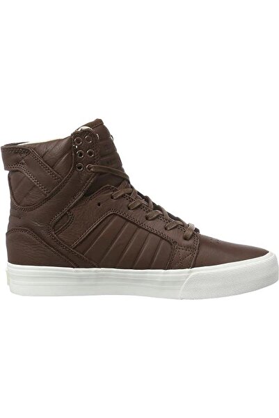 Pegas Adidași Supra Skytop HF, Maro/Alb-murdar, Mărimea 41