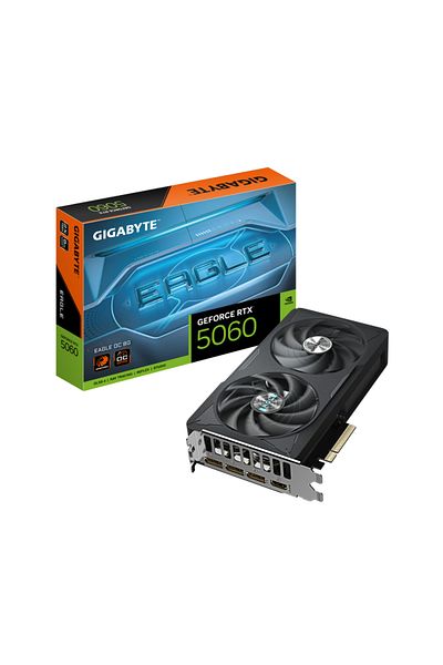Gigabyte Placa Video GEFORCE RTX 5060 EAGLE OC 8GB GDDR7 128 bit, PCIE 5.0, 3x DP 1x HDMI