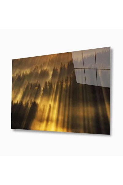 idealizbiz Pictură din sticlă Nature 4 mm Sticlă temperată durabilă