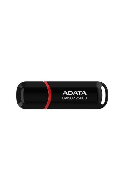 Adata USB Flash Drive 256GB, UV150, USB3.2, Black