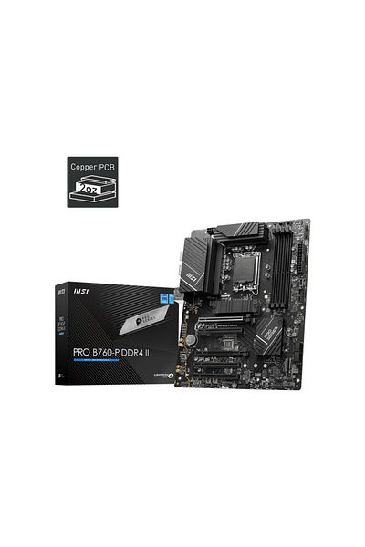 MSI Placa de baza PRO B760-P DDR4 II LGA1700