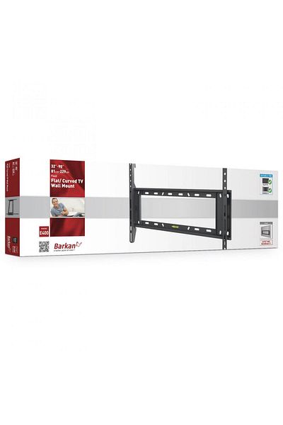 Barkan ﻿Suport TV de perete, E400+.B, Fix, 32- 90, VESA 600 x 400 mm, suporta pana la 60kg, n