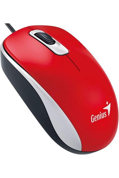 GENIUS Mouse Mouse Genius DX-110 1000DPI, rosu
