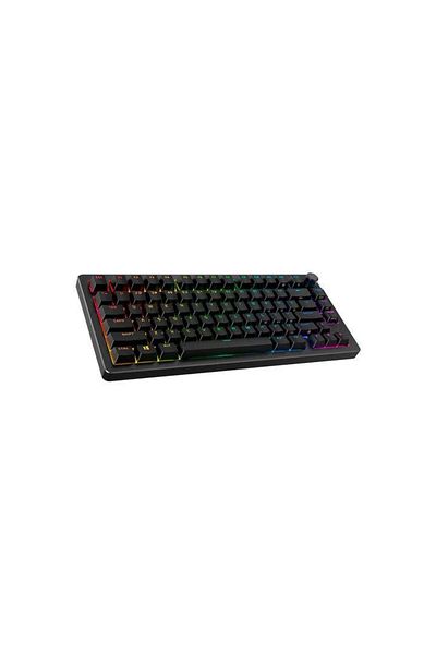 HP Tastatura gaming wireless mecanica HyperX Alloy Rise 75, switch-uri HX Red – Linear, Dual mode