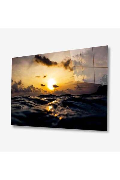 idealizbiz Pictură din sticlă Nature 4 mm Sticlă temperată durabilă