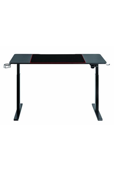 SERIOUX Elysium LED RGB electric gaming desk 1400x600x730mm, electric height adjustment