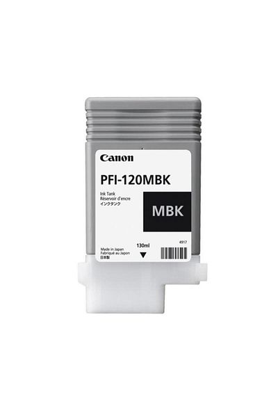 Canon PFI-120MBK ink cartridge, matte black, capacity 130ml, for TM 200/205/300/30
