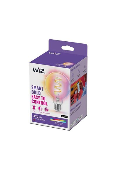 Wiz Smart LED light sources WI-FI BLE 40W G95 E27 822-65 RGB CL 1PF