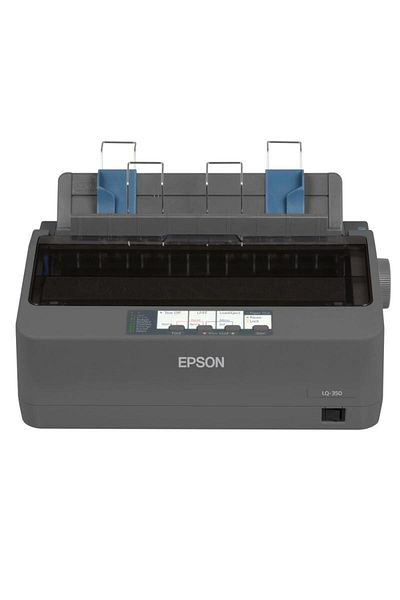 EPSON Mono dot matrix printer LQ-350, A4 size, number of pins: 24 pins, speed 10cpi, resolution