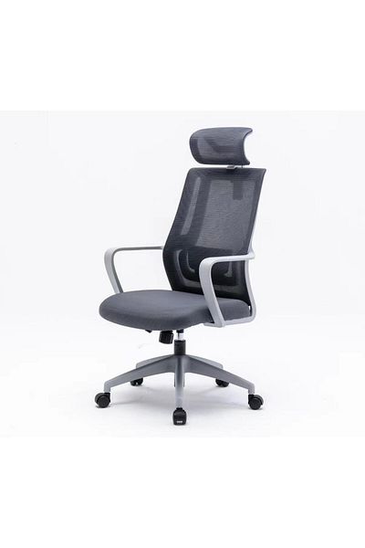 SERIOUX Shark office chair, maximum weight supported 150 kg, class 4 gas piston, fixed handles