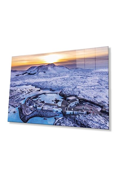 idealizbiz Masa din sticla temperata natura