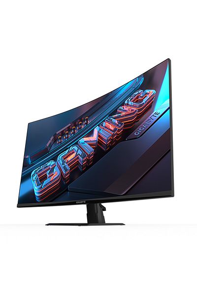 Gigabyte Gaming monitor 32 GS32QC, Non-glare, Resolution: 2560 x 1440 (QHD), Brightness: 300
