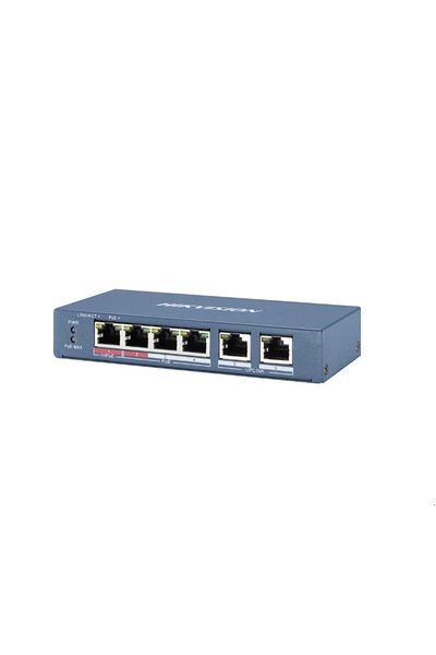 Hikvision Switch-uri L2, UNMANAGED, 4 10/100M RJ45 POE PORTS