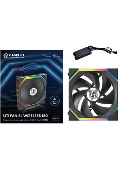 Lian Li Ventilator Carcasa LIAN LI UNI SL WIRELESS 120mm RGB, viteza 0.400-2000 RPM +/- 10%, Airflow: 1