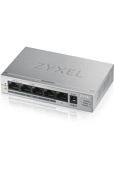 ZyXEL Switch ZYXEL GS1005-HP SWITCH DESKTOP POE 5 PORTURI