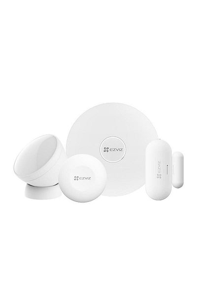 EZVIZ Home Sensor KIT CS-B1; 1xHome Gateway Model CS-A3-A0-W: MicroUSB, DC5V/1A, Network Interface