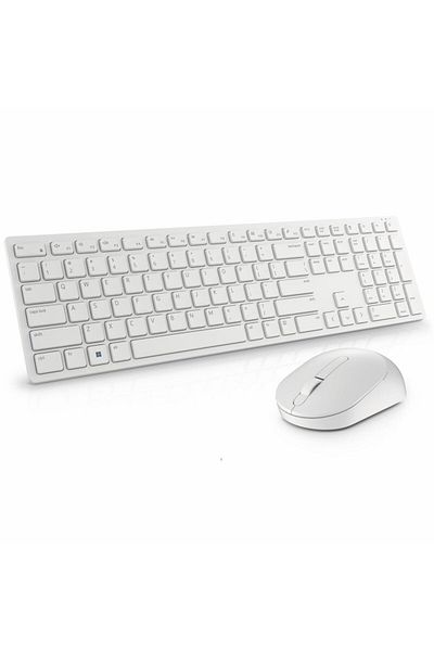 Dell Kit tastatura si mouse KM5221W, wireless, alb