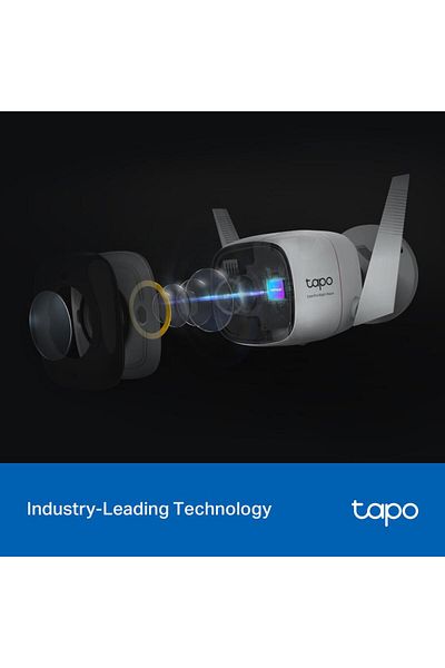 TP-LINK WIFI Surveillance Camera, wireless TAPO C325WB, Sensor: 1/1.79 Progressive Scan CMOS, Resolutions