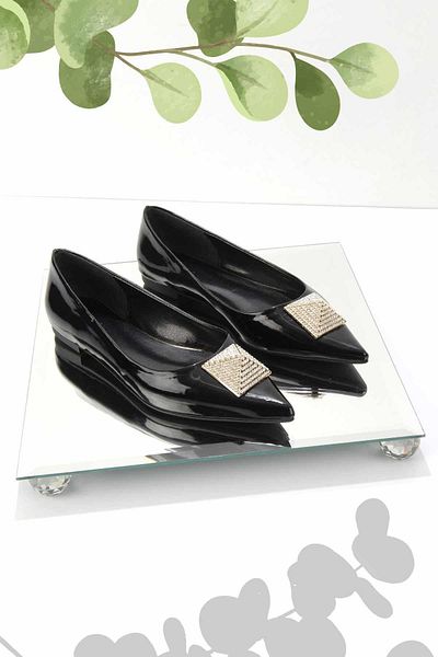 Bambi Black Women's Ballerina Ballerina K01327060208