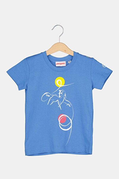 Pegas Tricou casual, albastru azuriu