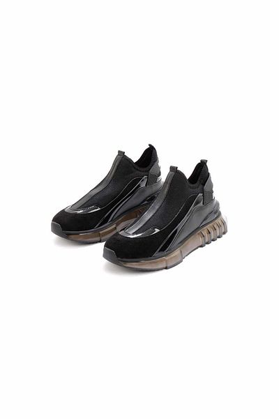 Bambi Black Black Women's Sneaker K 01413055302